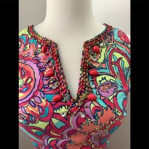 LILLY PULITZER JEWELED DRESS